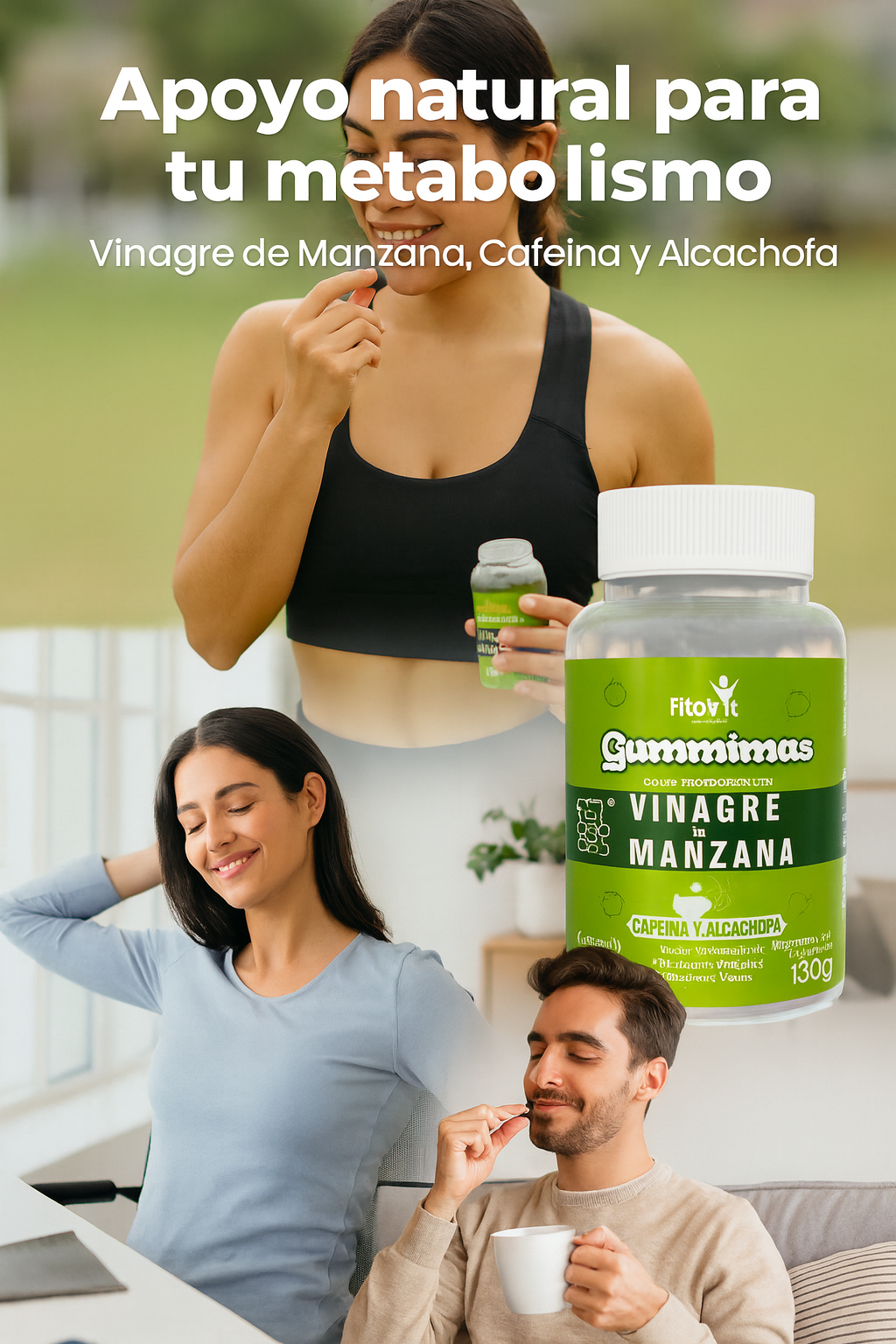 Fitovit Gummimas – Energía, Digestión y Control Natural 🍏✨