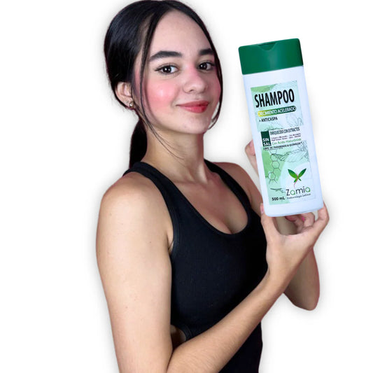 ZAMIA SHAMPOO CRECIMIENTO ACELERADO + ANTICASPA